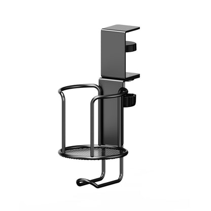 Adjustable Metal Desk Cup Holder Multi-function Coffee Table Desk Cup Clip Stand Cupholder